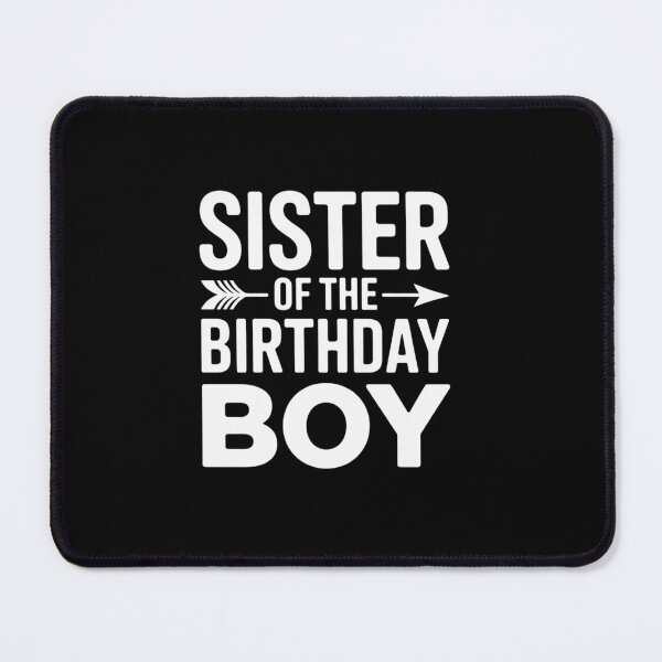 Item preview, Sister of the birthday boy for matching family party T designed and sold by angolinnArt.