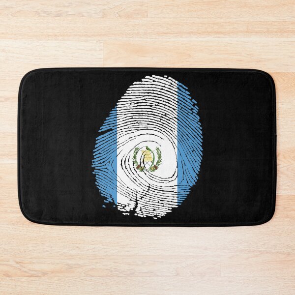 Item preview, Guatemala flag in fingerprint designed and sold by Azeecreate009.