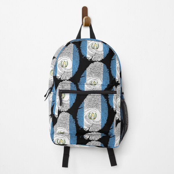Item preview, Guatemala flag in fingerprint designed and sold by Azeecreate009.