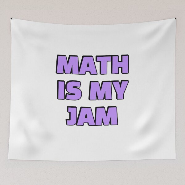 Item preview, Math Is My Jam - funny math designed and sold by Inspirationmotivation.
