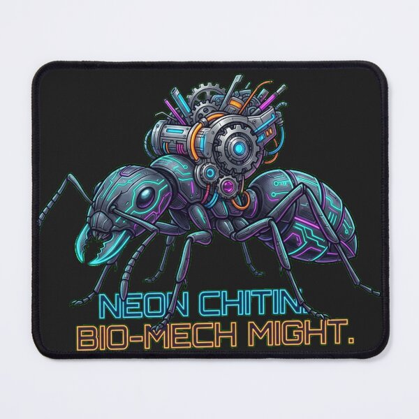 Item preview, Cyberpunk Leafcutter Ant Augmented Architect Bio-Mech Illustration designed and sold by Thaivi Design.