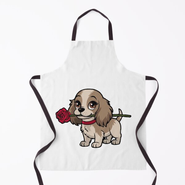 Item preview, Cute Puppy Holding a Red Rose – Romantic Dog Illustration for Valentine’s Day, Love & Dog Lovers designed and sold by BrainBubbleArt.
