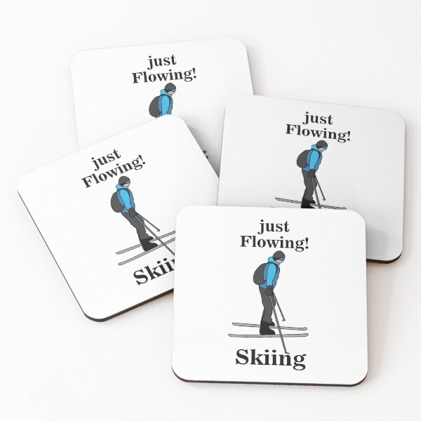 Item preview, Skiing Just Flowing Skier designed and sold by Nisha Prabhu.