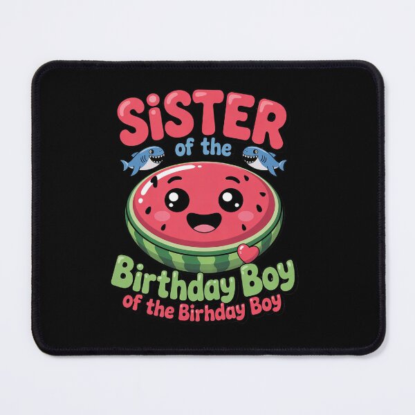 Item preview, Sister Of The Birthday Boy melon Family Matching designed and sold by angolinnArt.