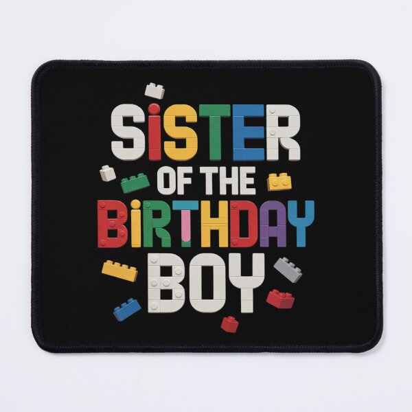 Item preview, Sister of the Birthday Boy Master Builder Building Blocks designed and sold by joyouartArt.