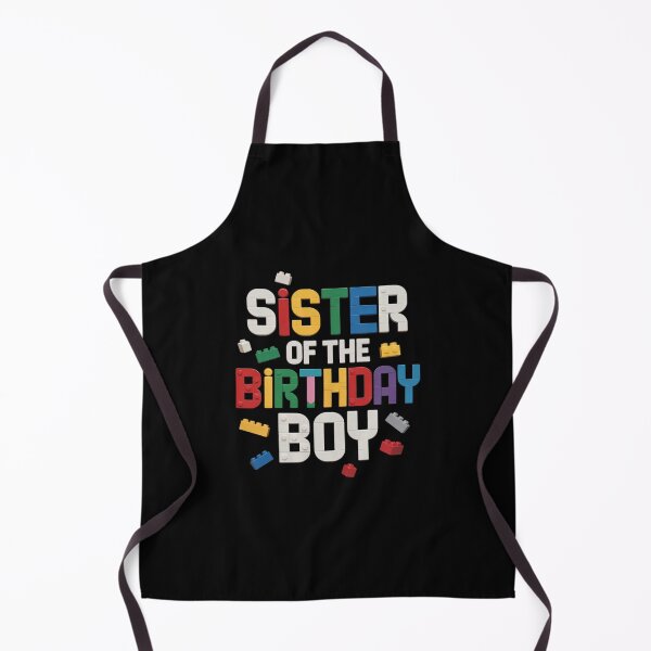 Item preview, Sister of the Birthday Boy Master Builder Building Blocks designed and sold by joyouartArt.
