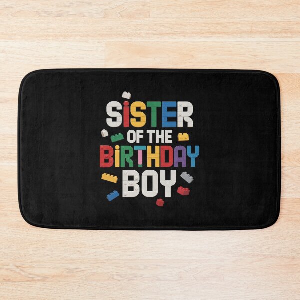 Item preview, Sister of the Birthday Boy Master Builder Building Blocks designed and sold by joyouartArt.
