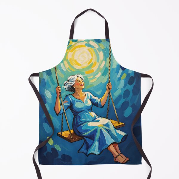 Item preview, Mid age woman swinging on a swing designed and sold by Ponted.