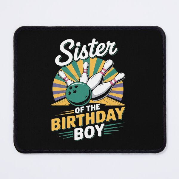 Item preview, Sister of the Birthday Boy Matching Family Bowling Birthday designed and sold by angolinnArt.