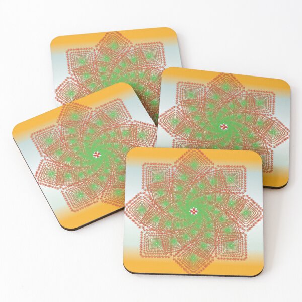 Item preview, Mandala geométrico sagrado Bloom designed and sold by OIL Pattern Design .