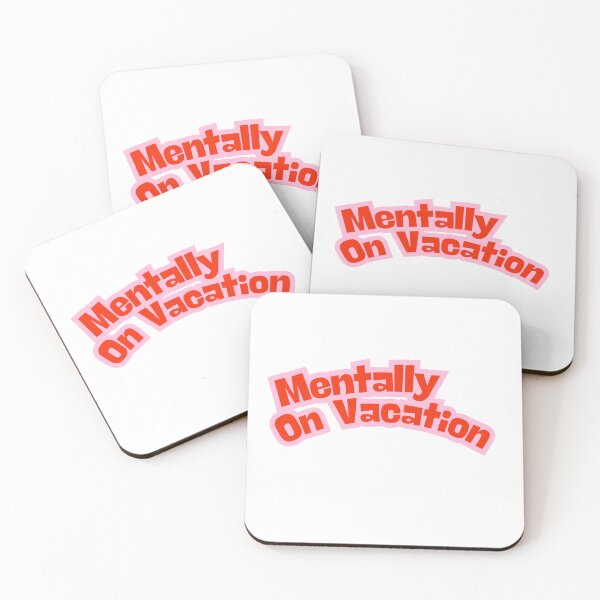 Item preview, Mentally On Vacation Work Burnout Sticker designed and sold by PS-ARTSHOP.