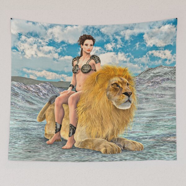 Item preview, Lion Queen Fantasy designed and sold by Vac1.