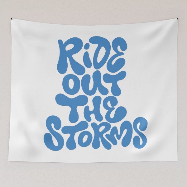 Item preview, Ride Out the Storms – Bold Retro Typography designed and sold by andry01.