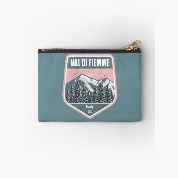 Item preview, Val di Fiemme Italy – Snowy Mountain Winter Badge designed and sold by CynthiaGraphics.