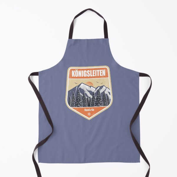 Item preview, Königsleiten Austria – Snowy Mountain Winter Badge designed and sold by CynthiaGraphics.