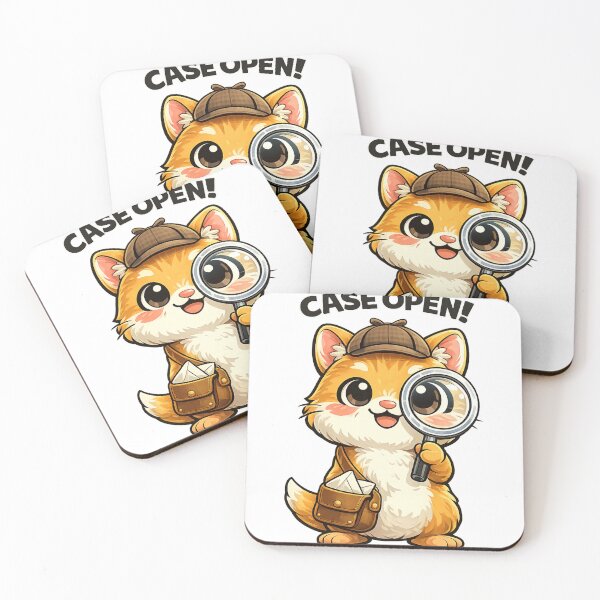 Item preview, Case Open Detective Cat designed and sold by LongIslandDesgn.