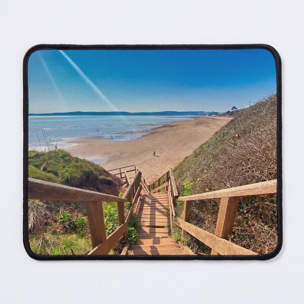 Item preview, Steps to Exmouth Beach - Coastal Path in East Devonh Beach designed and sold by leonwoods.