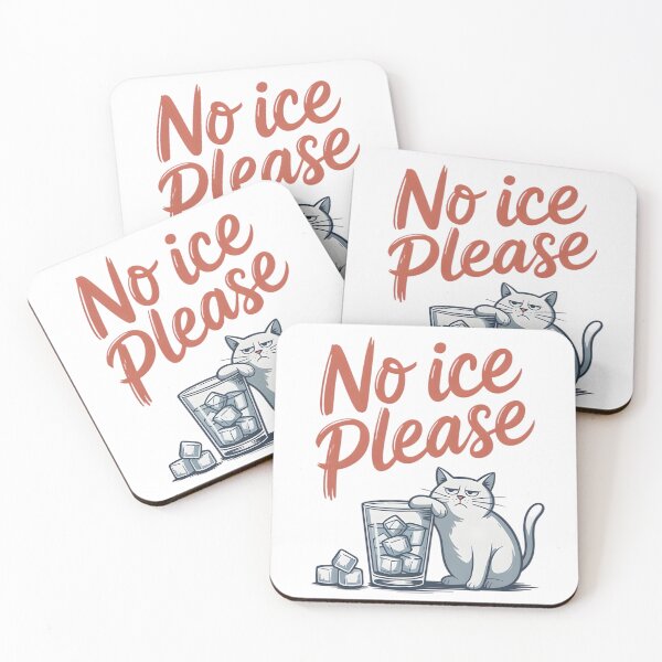 Item preview, No Ice Please with Cat Abolish ICE designed and sold by faridman.