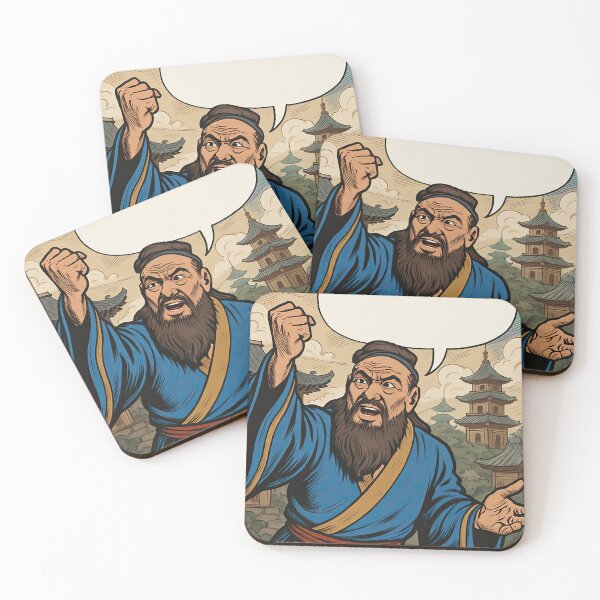 Item preview, Confucius | Comics stylCartoone -  designed and sold by ComicsFactory.