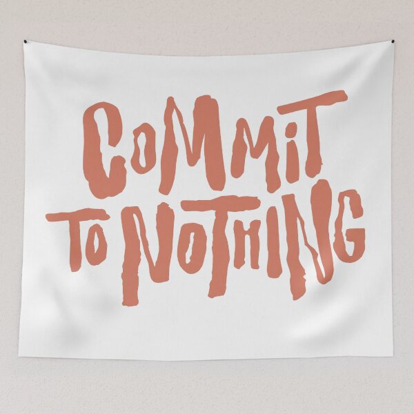 Item preview, Commit To Nothing – Raw Handwritten Typography designed and sold by andry01.