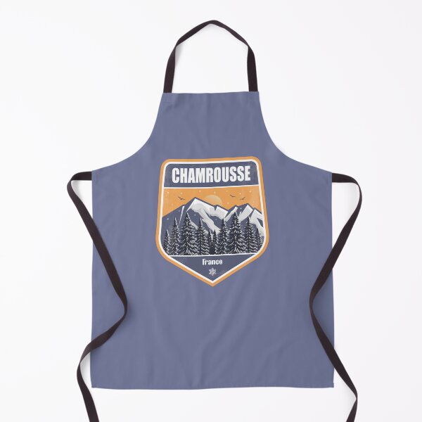 Item preview, Chamrousse France – Snowy Mountain Winter Badge designed and sold by CynthiaGraphics.