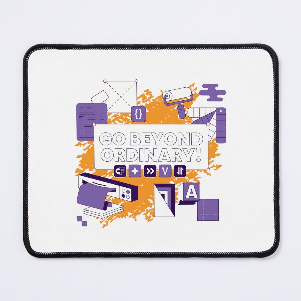 Item preview, Creative Fabrica "Go Beyond Ordinary" Quote designed and sold by CFMerch.