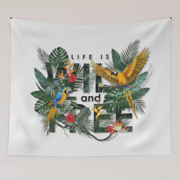 Item preview, Life is Wild and Free designed and sold by Aise06.