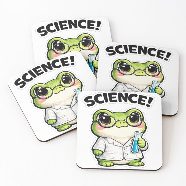 Item preview, SCIENCE! (Frog Scientist) designed and sold by LongIslandDesgn.
