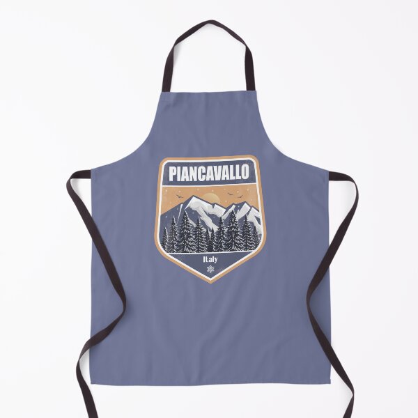 Item preview, Piancavallo Italy – Snowy Mountain Winter Badge designed and sold by CynthiaGraphics.