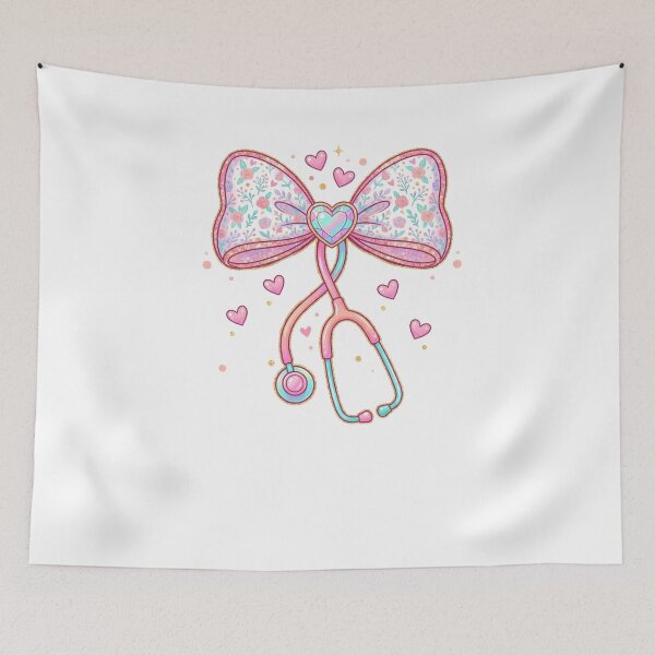 Item preview, Floral Stethoscope designed and sold by Sweetvoilet.
