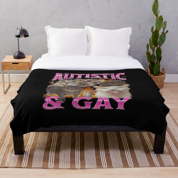 Artikelvorschau, Autistic & Gay – Pride Neurodiversity Cat Design entworfen und verkauft von Wear the Art.