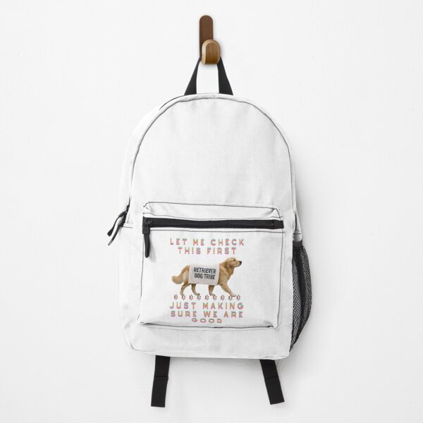Aperçu de l'œuvre Je vais d'abord vérifier ça. créée et vendue par Retriever Dog Tribe.