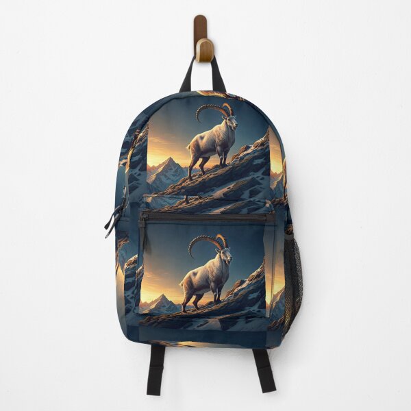 Item preview, Majestic Wild Goat – Spirit of the Mountains designed and sold by PawPrintedArt.
