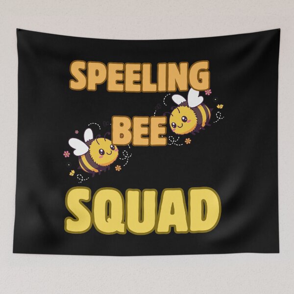 Item preview, Spelling Bee Team - Cute Cartoon Bee Squad Kids T-Shirt designed and sold by kndzxf.