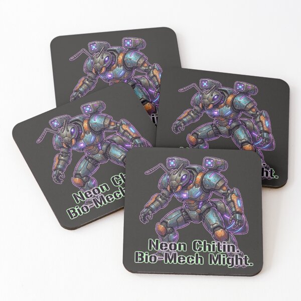 Item preview, Titan Soldier: Cyberpunk Mecha Ant Bio-Mech Design designed and sold by Thaivi Design.