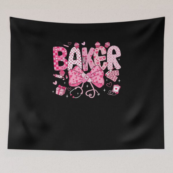 Item preview, Baker Nurse Heart Design Cute Funny designed and sold by salmzouriart.