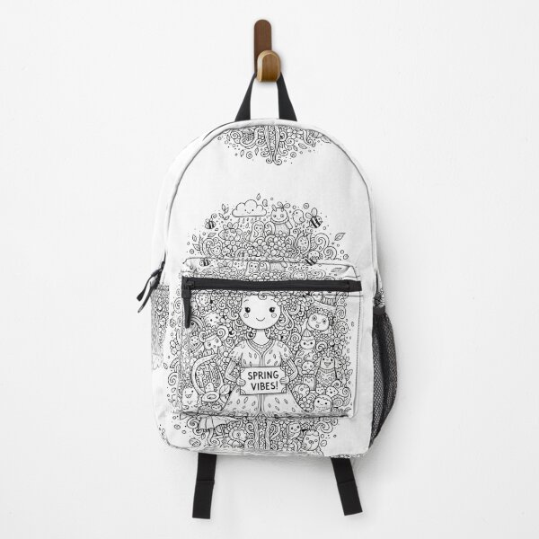 Item preview, Spring Vibes Whimsical Floral Line Art designed and sold by Art Lab Society.