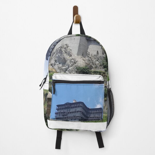 Item preview, Ancient Byzantine monastery on rocky cliff. designed and sold by Makaronia.