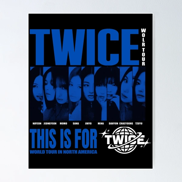 TWICE CD、ポスター、TWICEAIRLINES Twice This Is For World Tour Part 2