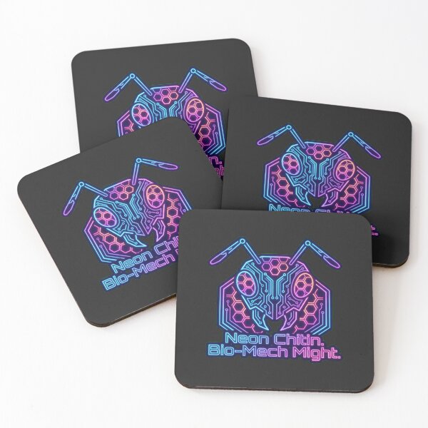 Item preview, Cyber-Colony Crest: Neon Bio-Mech Ant Logo designed and sold by Thaivi Design.