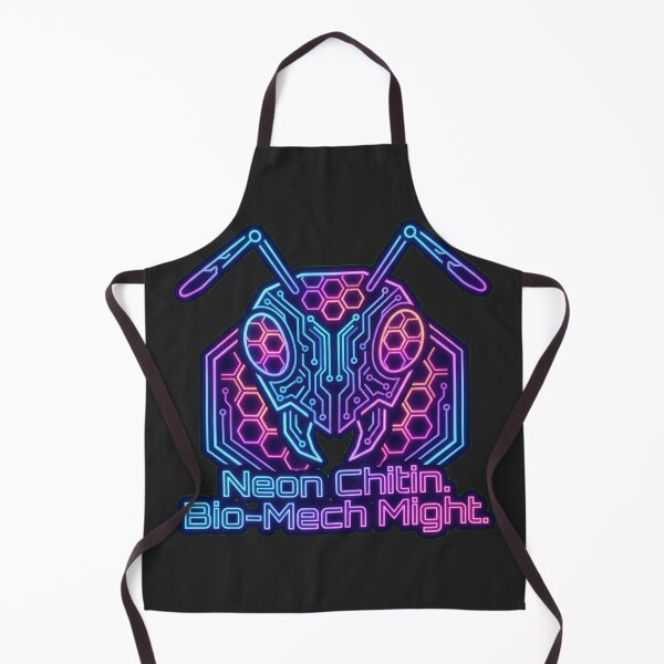 Item preview, Cyber-Colony Crest: Neon Bio-Mech Ant Logo designed and sold by Thaivi Design.