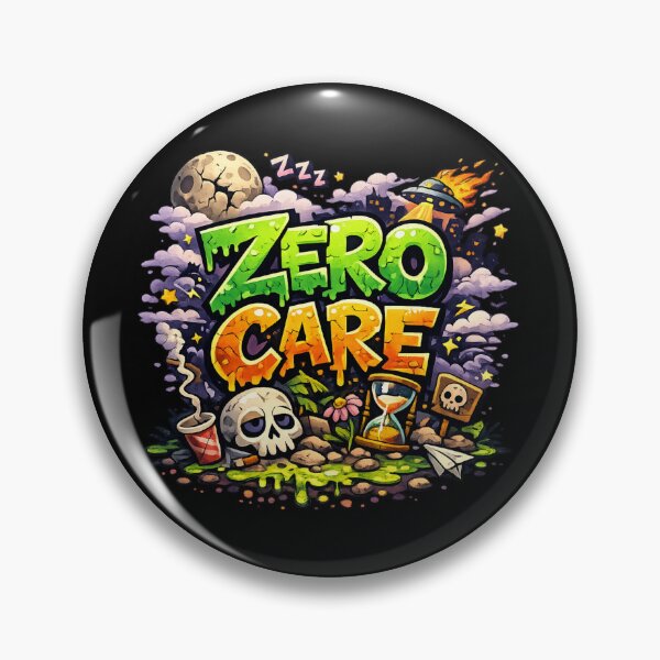 Artikelvorschau, Zero Care – Design im Stil wilder Cartoons entworfen und verkauft von hdraHdra.