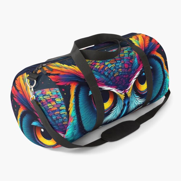 Item preview, Psychedelic Owl – Bold Color Visionary designed and sold by Neer arts.