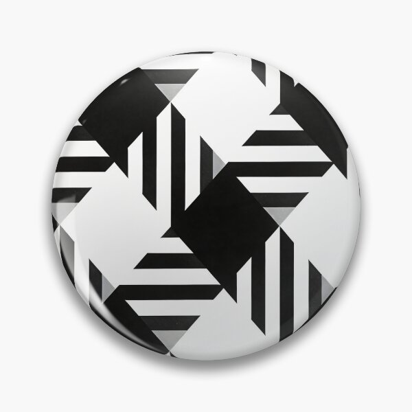 Artikelvorschau, Abstraktes geometrisches monochromes Muster entworfen und verkauft von Boundless PixelForge.