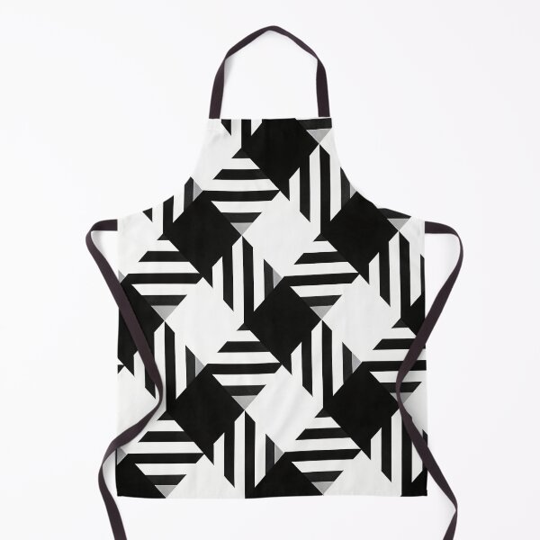 Item preview, Abstract Geometric Monochrome Pattern designed and sold by Boundless PixelForge.