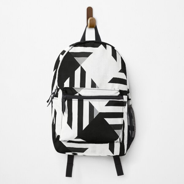 Item preview, Abstract Geometric Monochrome Pattern designed and sold by Boundless PixelForge.