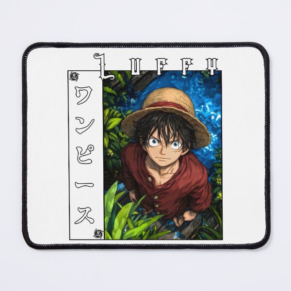 Item preview, Straw Hat Anime Adventurer – Smiling Pirate Hero Illustration designed and sold by lamiarte.