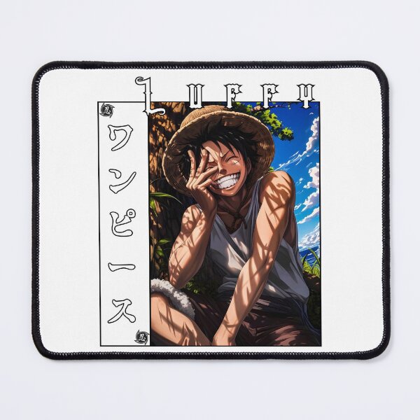 Item preview, Straw Hat Anime Adventurer – Smiling Pirate Hero Illustration designed and sold by lamiarte.