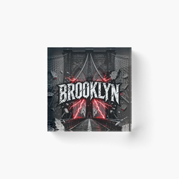 Item preview, BROOKLYN – Built Under Pressure | Urban Streetwear Graphic designed and sold by Maximilianos.