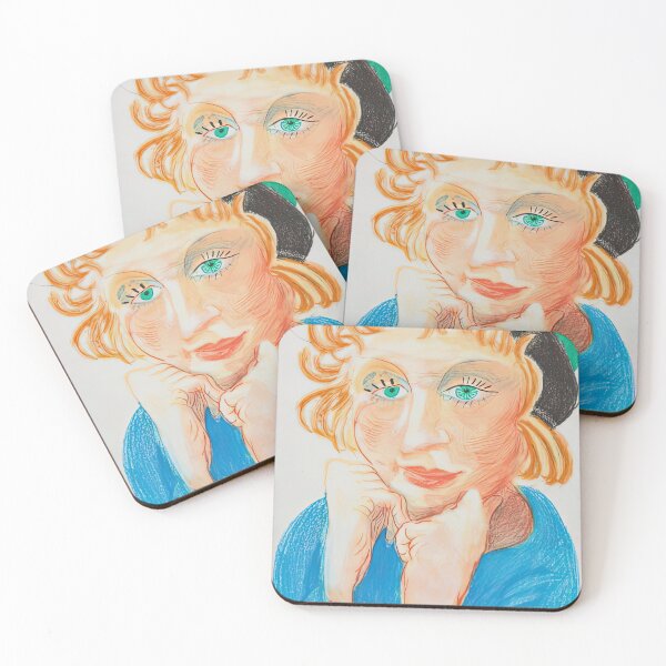 Item preview, Celia With Green Hat By David Hockney designed and sold by Tommypaitersy.